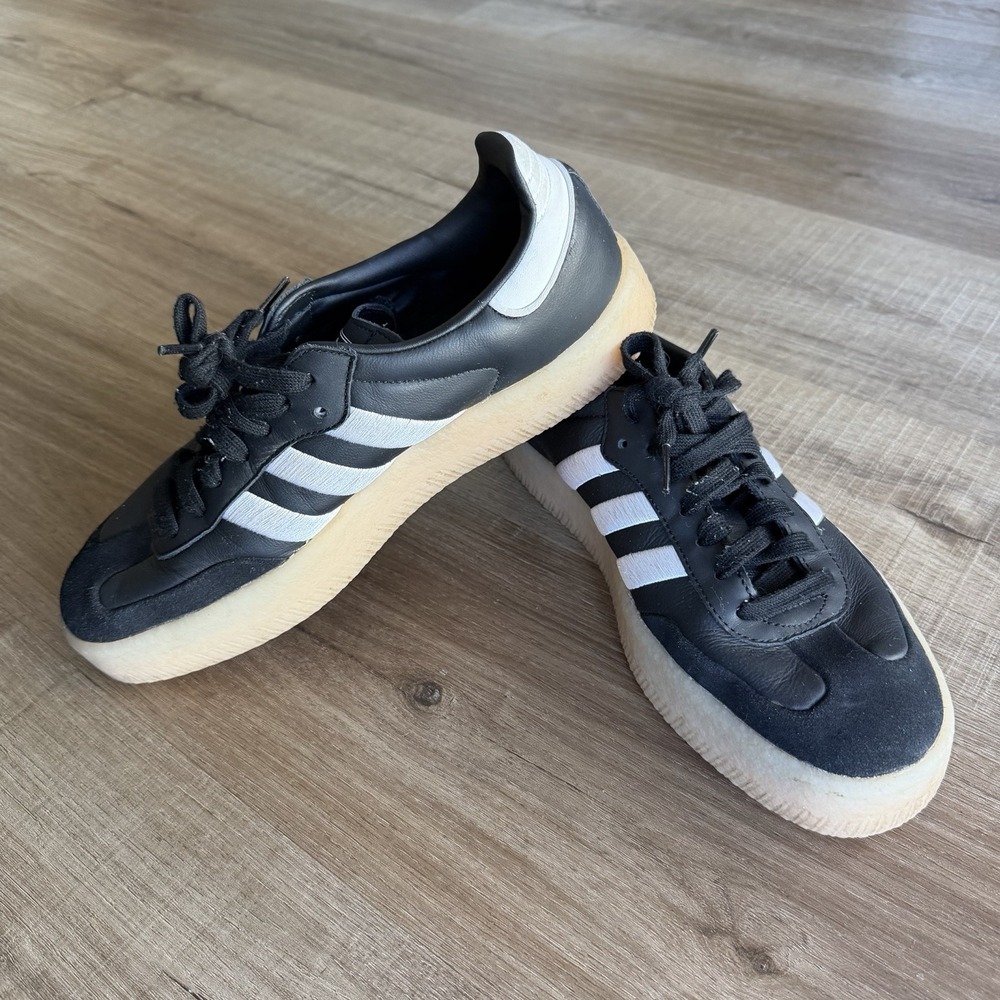 Adidas Samba Black/White/Gum Men's Athletic Sneaker Lace Up Low Top FV4847